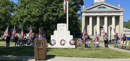 American Legion and VFW honor veterans at Memorial Day service